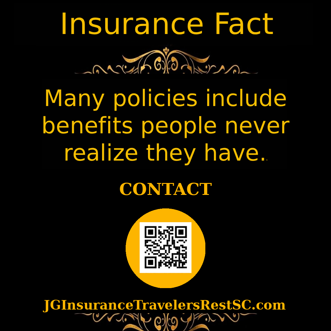 Insurance tip from JG Insurance Travelers Rest SC