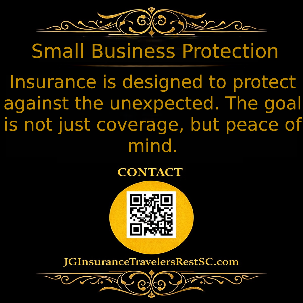 Insurance tip from JG Insurance Travelers Rest SC