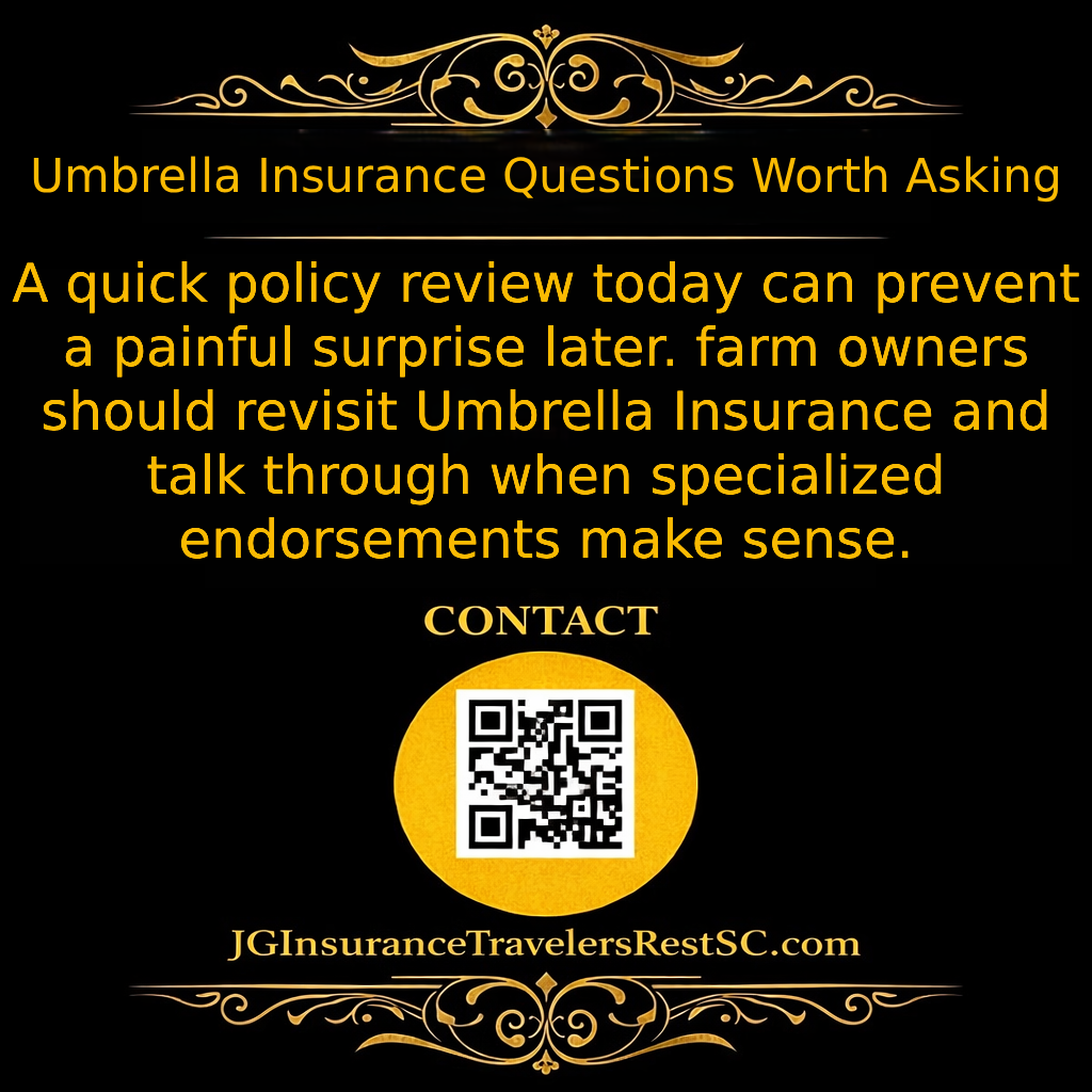 Insurance tip from JG Insurance Travelers Rest SC