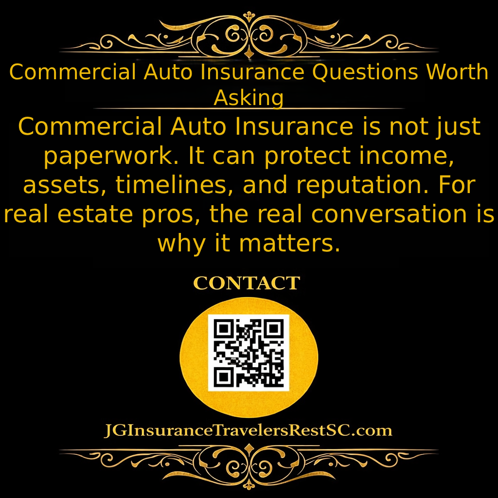 Insurance tip from JG Insurance Travelers Rest SC