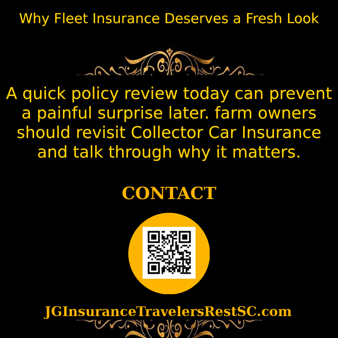 Insurance tip from JG Insurance Travelers Rest SC